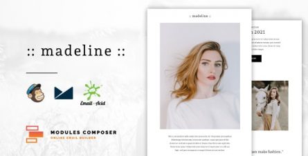 Madeline - E-commerce Responsive Email Template - 33543841