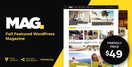 Mag - Full Featured WordPress Magazine - 20463212