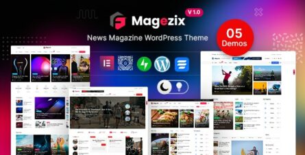 Magezix - WordPress Newspaper Magazine Theme - 38359538