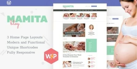 Mamita - Pregnancy & Maternity Cinique Blog WordPress Theme - 21255023