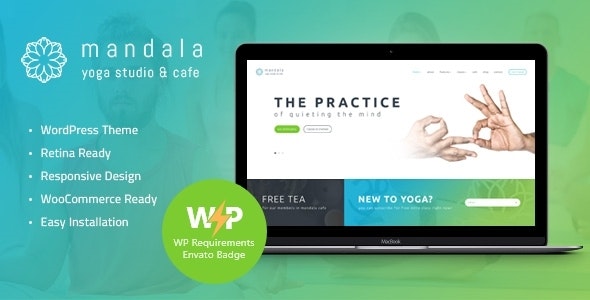 Mandala | Yoga Studio and Wellness Center WordPress Theme – 19235029