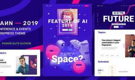Mann - Conference WordPress Theme - 22763464