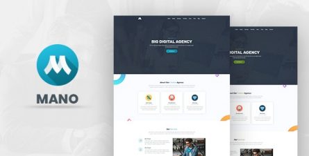 Mano - One Page Parallax - 23327926