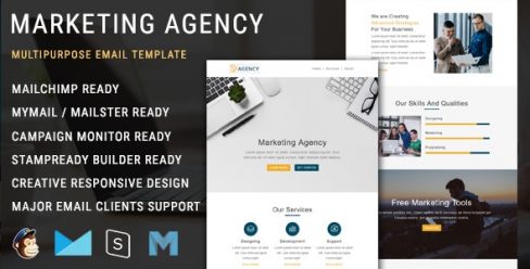 Marketing Agency – Responsive Email Template with Mailchimp Editor – 26057070