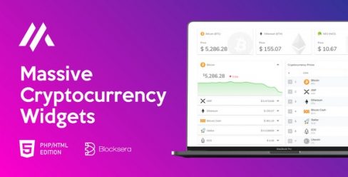 Massive Cryptocurrency Widgets – PHP/HTML Edition – 23098271