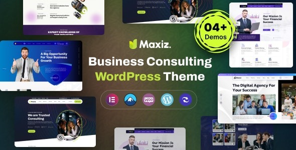Maxiz – Business Consulting WordPress Theme – 51429369