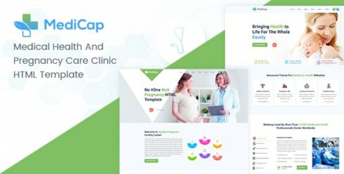 Medicap – Medical Health & Pregnancy Care Clinic HTML Template – 28740235