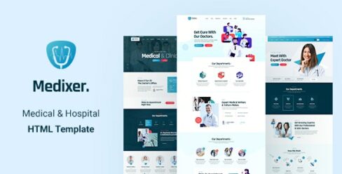 Medixer – Medical and Health HTML5 Template – 26619827
