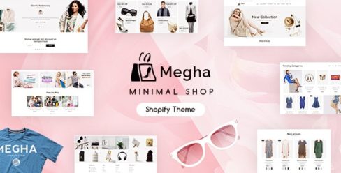 Megha – Minimal Shopify Store – 24544467