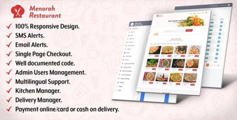 Menorah Restaurant – Restaurant Food Ordering System – 23180351