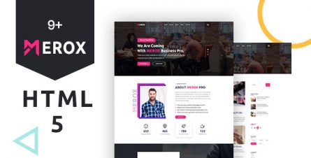 Merox - Corporate HTML5 Template - 25180521