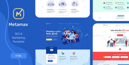 MetaMax - SEO and Marketing HTML Template - 26406990