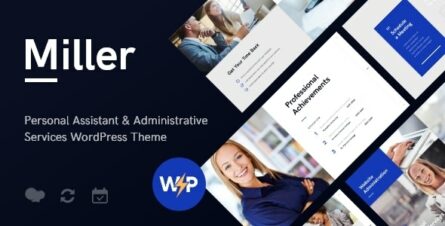 Miller - Personal Assistant & Administrative Services WordPress Theme - 19992242