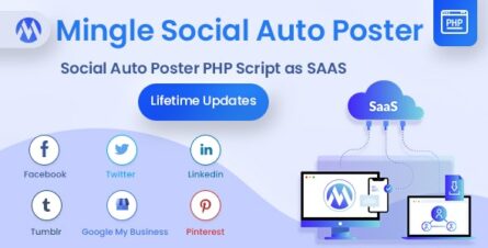 Mingle SAAS - Social Auto Poster & Scheduler PHP Script - 29531150