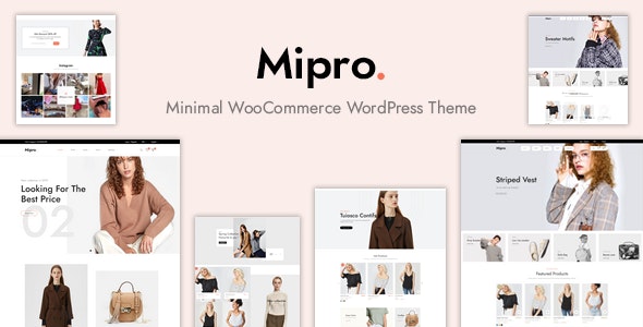 Mipro - Minimal WooCommerce WordPress Theme - 23498070