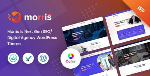 Morris – WordPress Theme for Digital Agency – 25257010