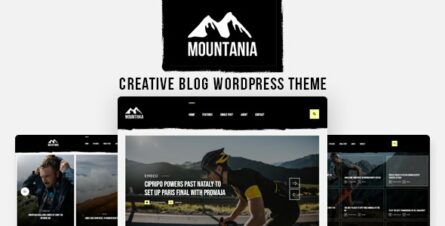 Mountania - Creative Blog WordPress Theme - 29811044
