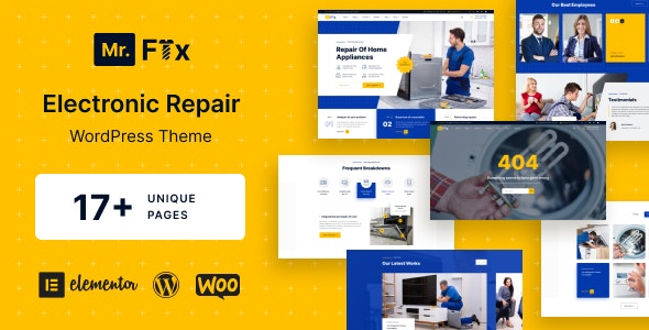 MrFix – Appliances Repair Services WordPress Theme – 31530763