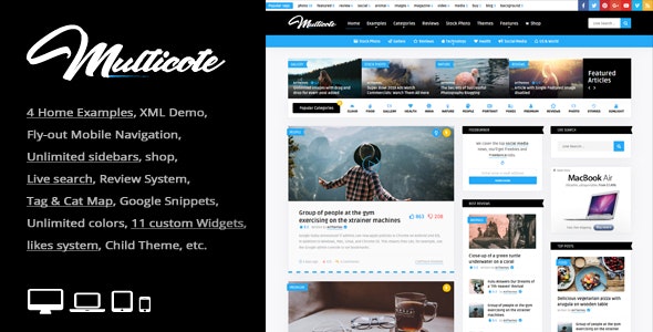 Multicote - Magazine and WooCommerce WordPress Theme - 21534270