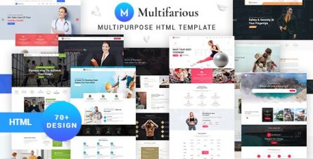 Multifarious - Services Responsive HTML Template - 27210595