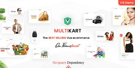 Multikart - Responsive Vuejs Nuxtjs eCommerce Template - 25174665