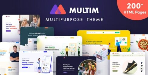 Multim – Creative multipurpose HTML5 template – 36492293