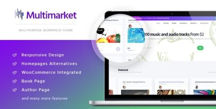 Multimarket - WooCommerce Marketplace Theme - 20536283