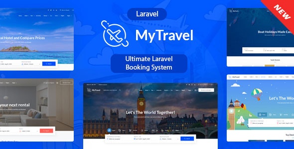 MyTravel – Ultimate Laravel Booking System – 32680572