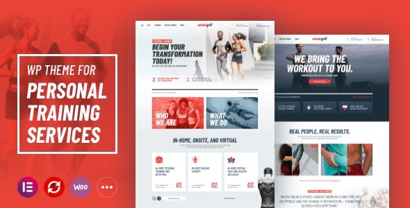 NanoFit – WP Theme for Personal Training Services – 37048827