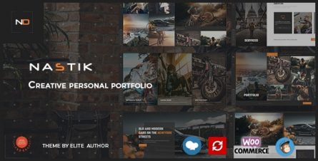 Nastik - Creative Portfolio WordPress Theme - 25227363