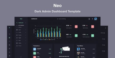 Neo – Responsive Admin Dashboard Template – 33372738