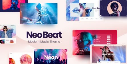 NeoBeat - Music WordPress Theme - 26550779