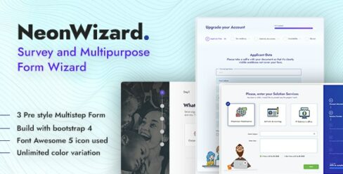 NeonWizard – Questionnaire Multistep Form Wizard – 27796699