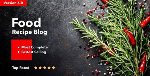Neptune – Theme for Food Recipe Bloggers & Chefs – 12915290