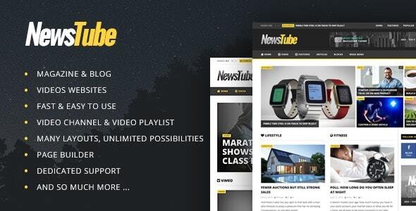 NewsTube – Magazine Blog & Video – 12132780