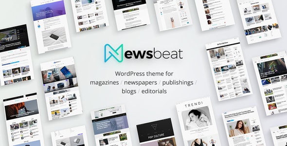 Newsbeat – Optimized WordPress Magazine theme – 23208208