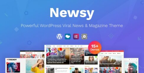 Newsy – Viral News & Magazine WordPress Theme – 34626838