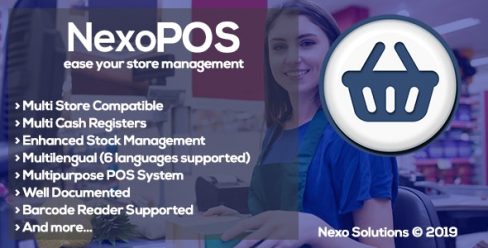 NexoPOS 3.x – Extendable PHP Point of Sale – 16195010