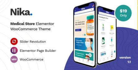 Nika - Medical Elementor WooCommerce Theme - 31332266