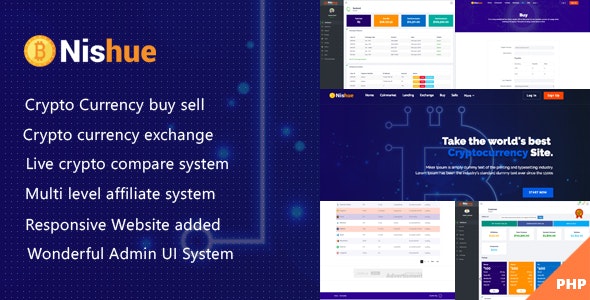 Nishue – CryptoCurrency Buy Sell Exchange and Lending with MLM System | Live Crypto Compare – 21754644