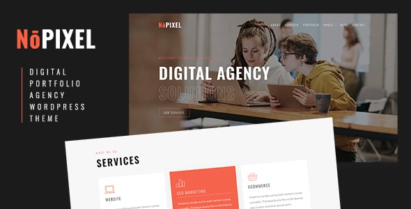 NoPixel – Portfolio Agency WordPress Theme – 35083170