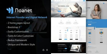 Noanet - Internet Provider And Digital Network WordPress Theme - 19322452