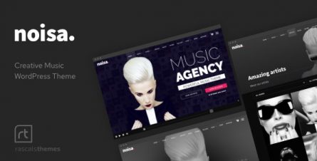 Noisa - Music Producers, Bands & Events Theme for WordPress - 15891045