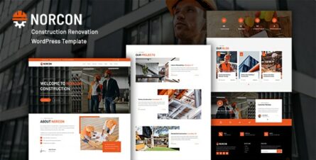 Norcon - Construction Renovation WordPress Theme - 37931761