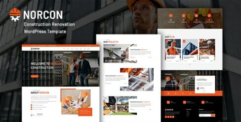 Norcon – Construction Renovation WordPress Theme – 37931761