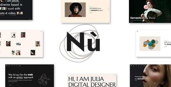 Nù - Creative Portfolio WordPress Theme - 33297991
