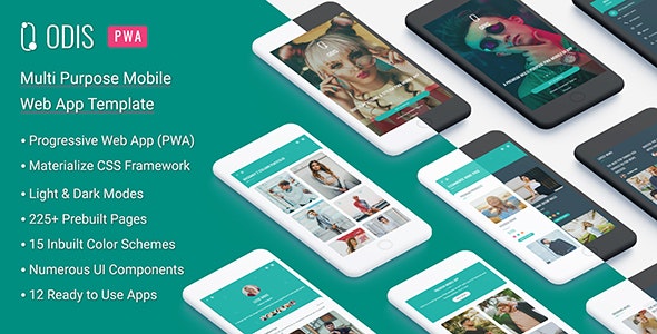 Odis: PWA Mobile App (Progressive Web App) – 32064963