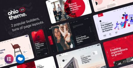 Ohio - Creative Portfolio & Agency WordPress Theme - 25193838