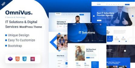 Omnivus - IT Solutions & Services WordPress Theme - 25171124