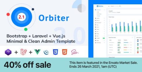 Orbiter – Bootstrap Minimal & Clean Admin Template – 24733088